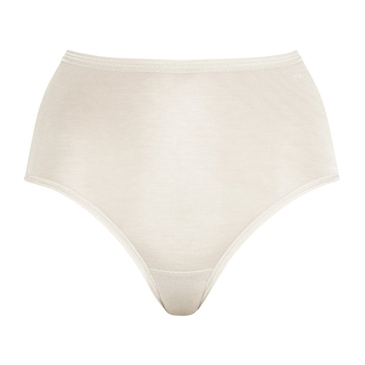 Mey 2er Pack Damen Taillen-Pants Lights Basic - 89203 - Perlweiss - Grösse 48 - Damenslips ohne Seit