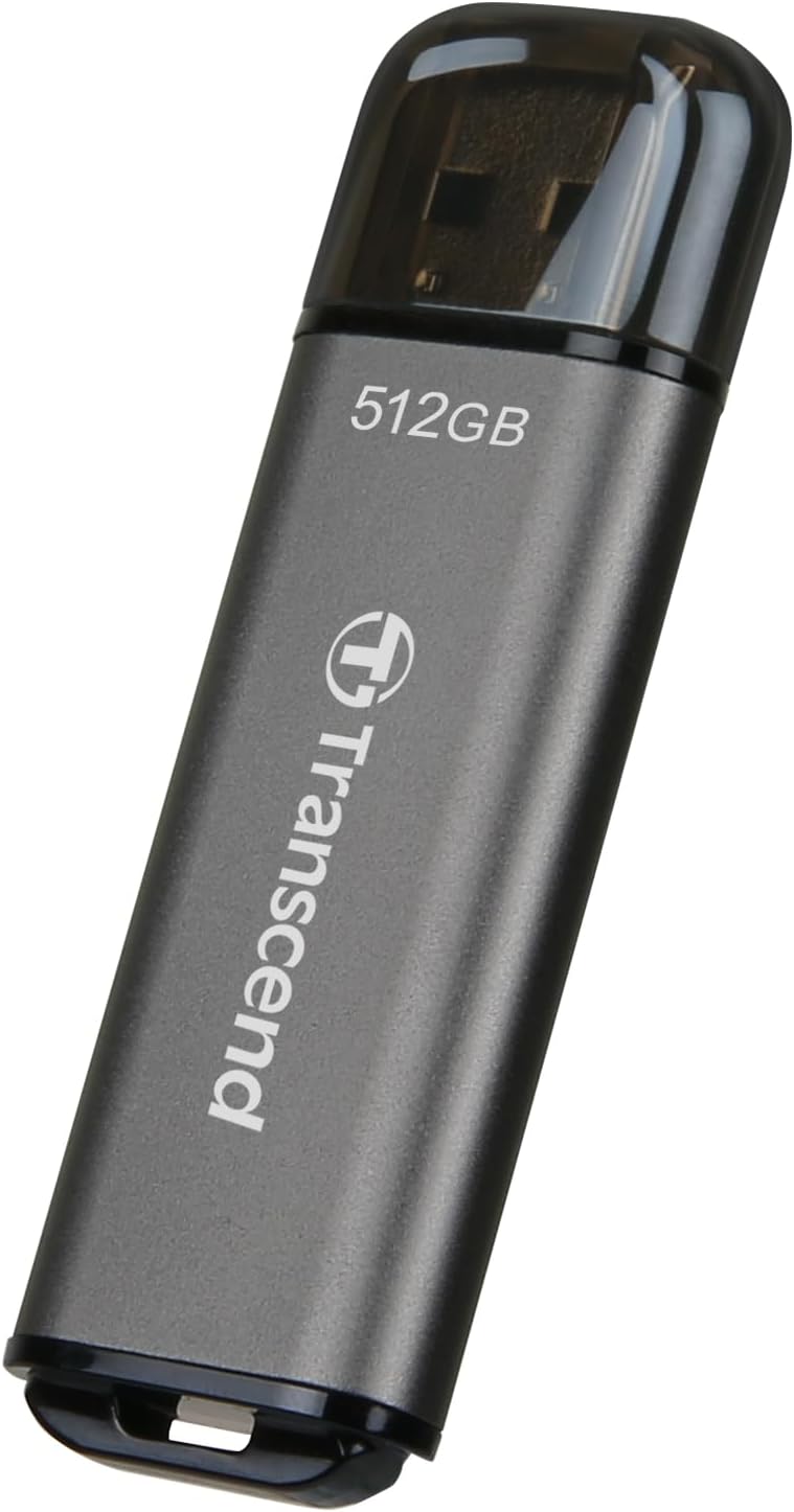 Transcend highspeed USB-Stick 512GB JetFlash 920 USB3.2 420/400MB/s TS512GJF920, Schwarz, 512GB