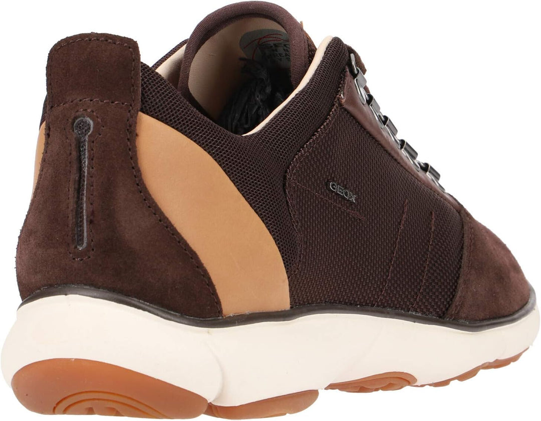 Geox Herren U Nebula A Sneaker, 41 EU Braun Brown C0013