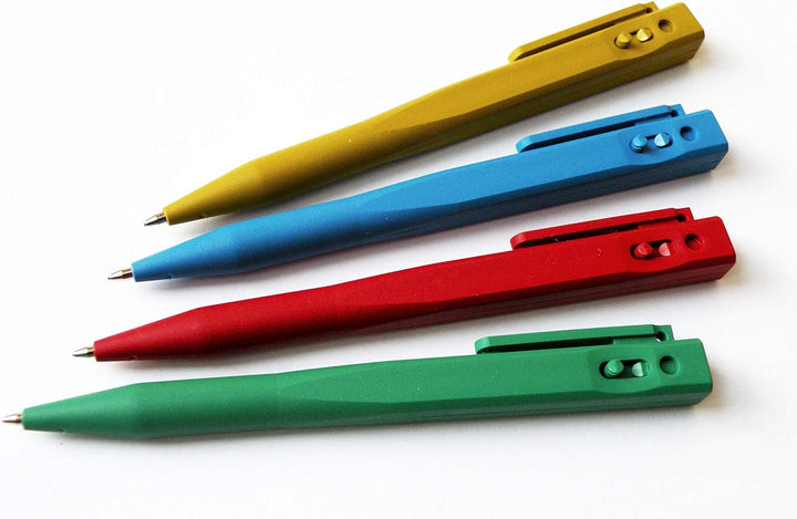 Ausziehbarer Stift mit einziehbarer Spitze mit Clip, schwarze Tinte (50 Stück)