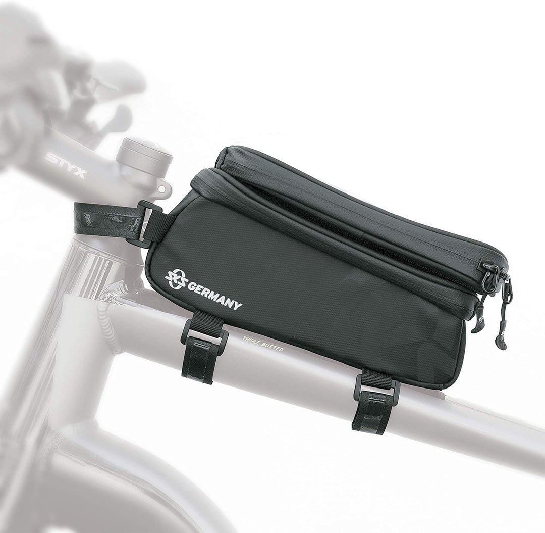 SKS GERMANY EXPLORER Fahrradtasche, Fahrradzubehör (Satteltasche aus gummiertem, wasserabweisendem G