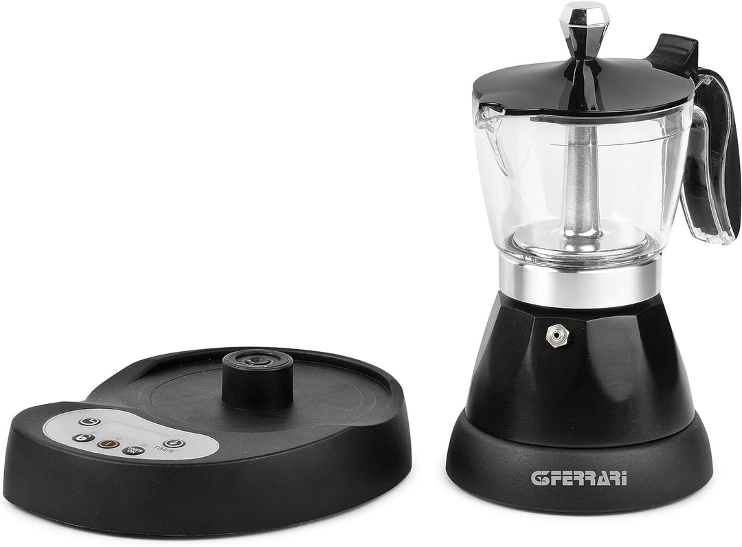 G3 Ferrari g10045 Moka elektrische programmierbar Schwarz Programmierbar, Schwarz Programmierbar