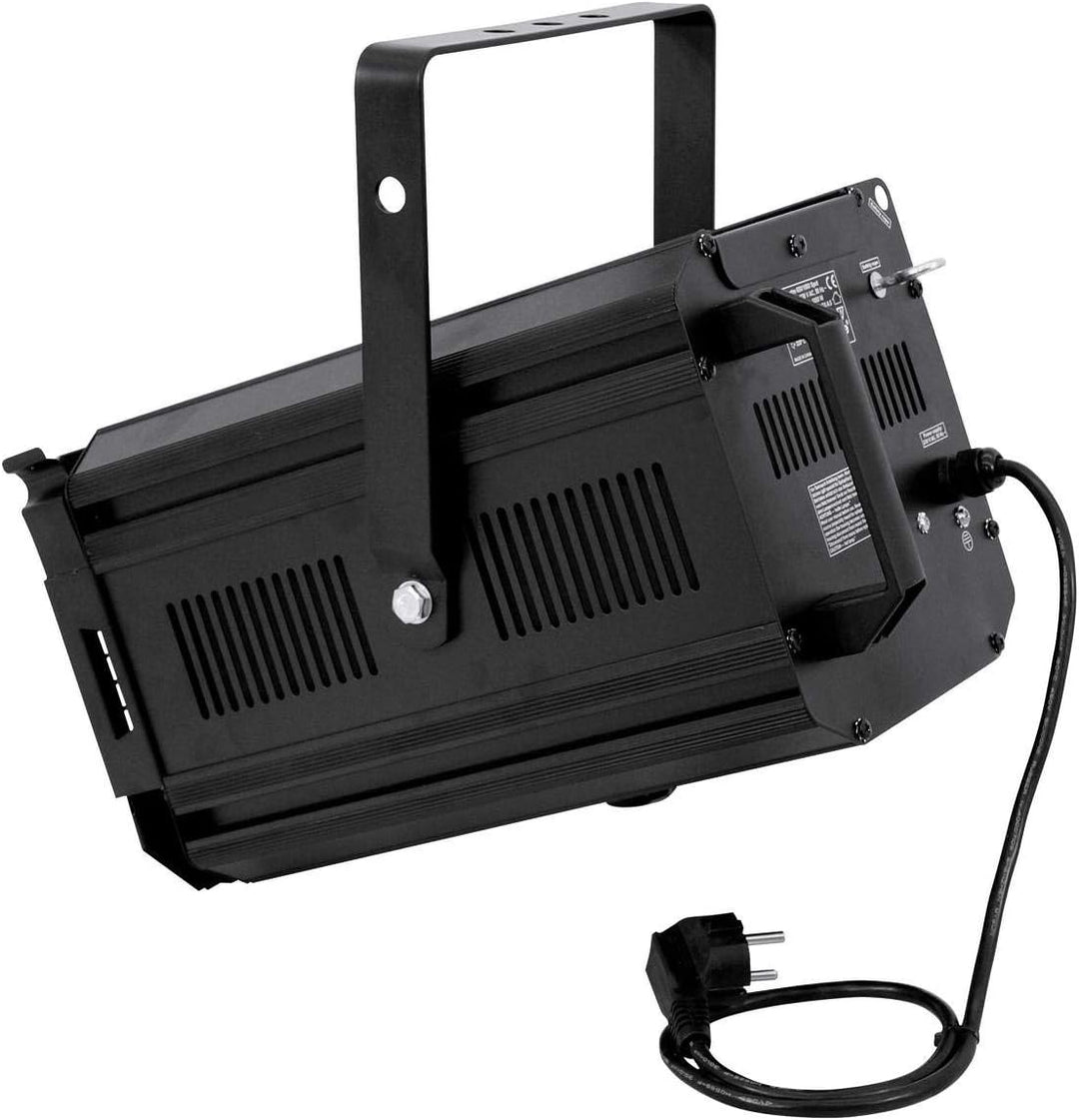 EUROLITE Theatre Spot 650/1000 Fresnel schwarz | Theaterscheinwerfer für Halogenlampe mit 650 oder 1