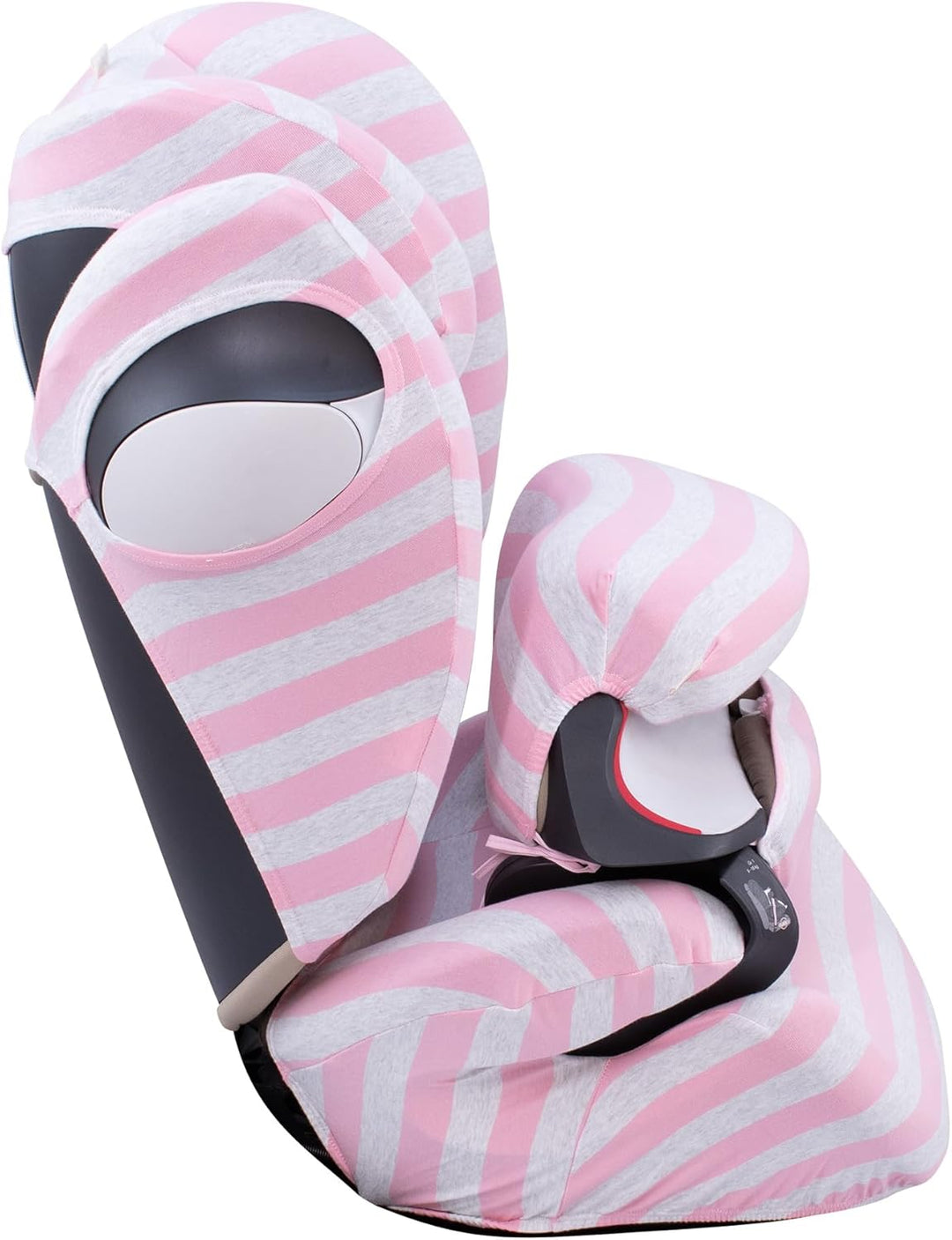 JYOKO Kids Bezug für Autositz kompatibel mit Cybex Pallas M (Pink Island), Pink Island