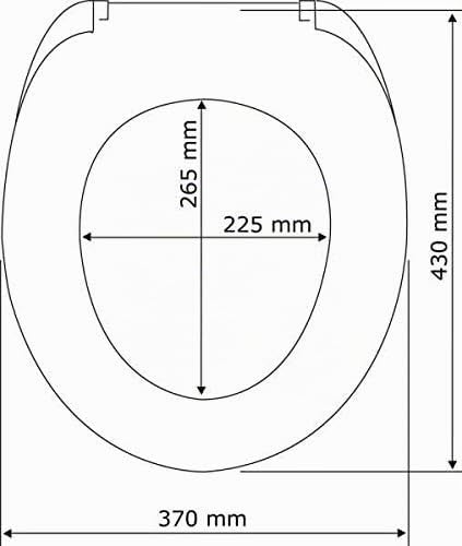 WENKO WC-Sitz Buche Natur, Toilettensitz mit Absenkautomatik in Holz-Optik, WC-Deckel für sanftes De