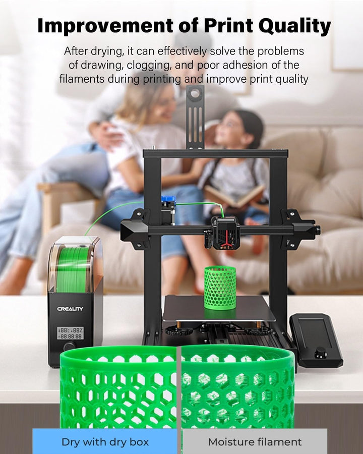 Creality Offiziell Filament Trockner für 3D Drucker Filament, 3D Drucker Filament Dryer, 360° Surrou