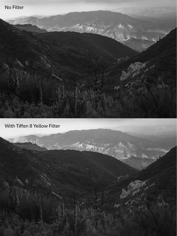 Tiffen Filter 49MM 8 YELLOW 2 FILTER, 49mm