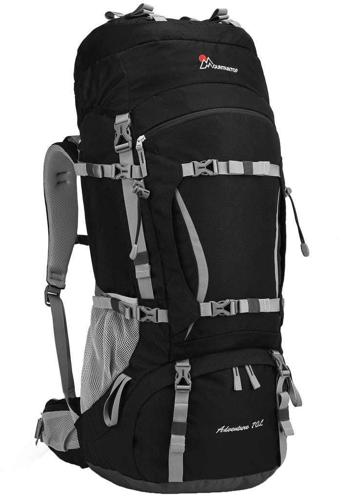 MOUNTAINTOP 70L Trekkingrucksack Innenrahmen Rucksack Wanderrucksack Herren Damen Backpacking Rucksa