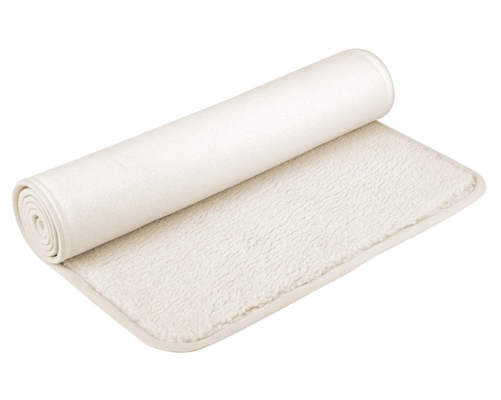 Yogistar Yogamatte yogimat® Natur - Schurwolle - umsäumt 200 x 75 x 1.5 cm, 200 x 75 x 1.5 cm