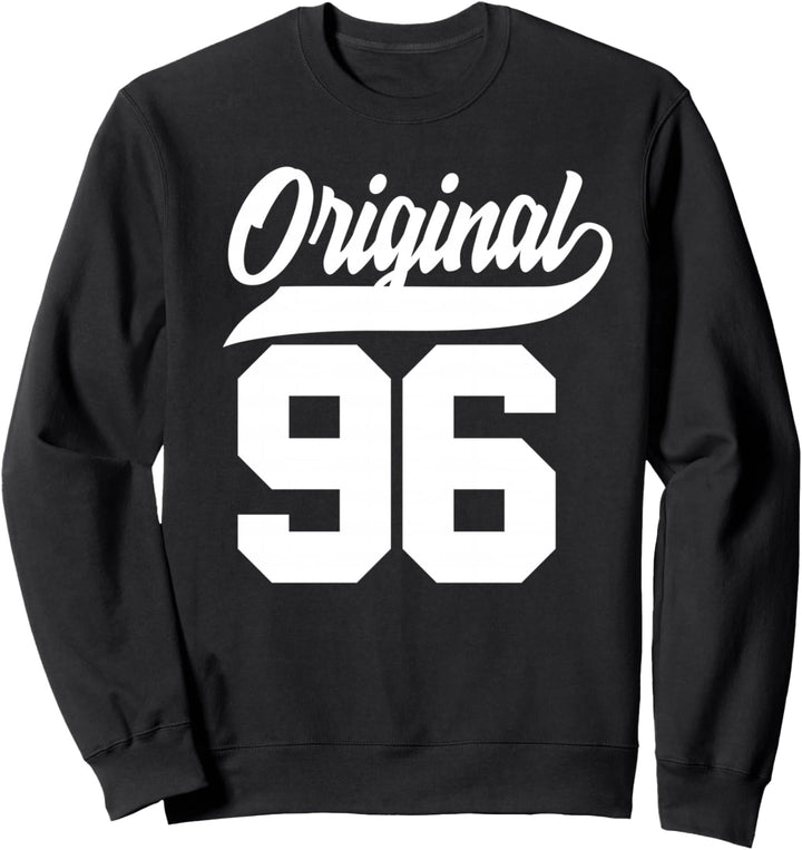 26.Geburtstag Geschenk Mann Frau Original Jahrgang 1996 Sweatshirt