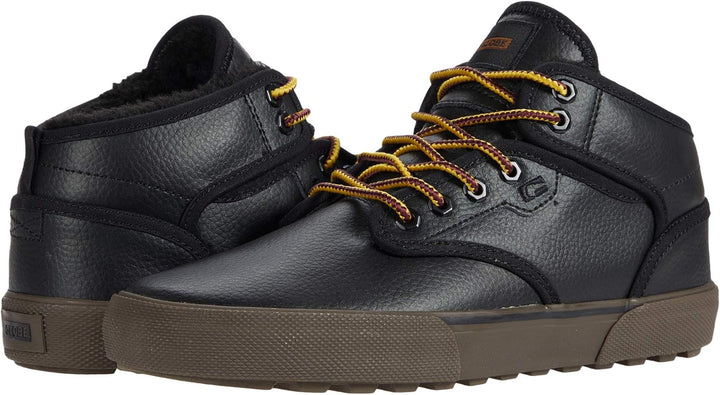 Globe Motley Mid Unisex-Erwachsene Hohe Sneakers 40.5 EU Black Gum Summit, 40.5 EU Black Gum Summit