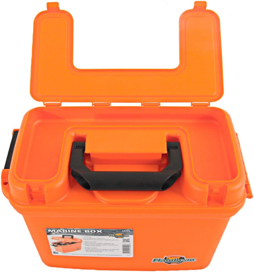 Flambeau Outdoors 7415DM Compact Marine Dry Box 35,6 cm., 35,6 cm.