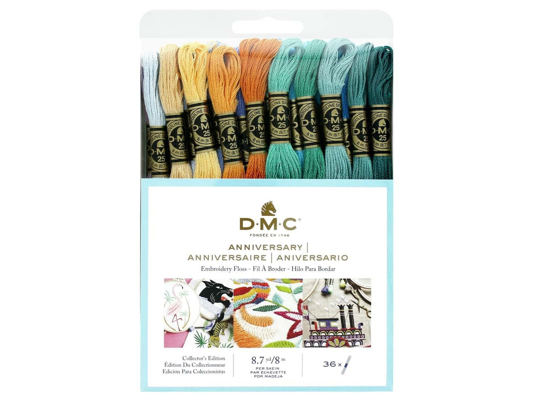 DMC Stickgarn und Stickgarn, 8 m, Goldfarben, 27 Stück 8.7 Yards "Gold" – 27 Stück, 8.7 Yards "Gold"