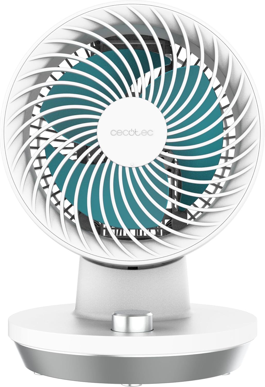 Cecotec - Tischventilatoren EnergySilence 800 Cyclone Desk, 40 W Leistung, Durchmesser 20 cm, 3 Gesc