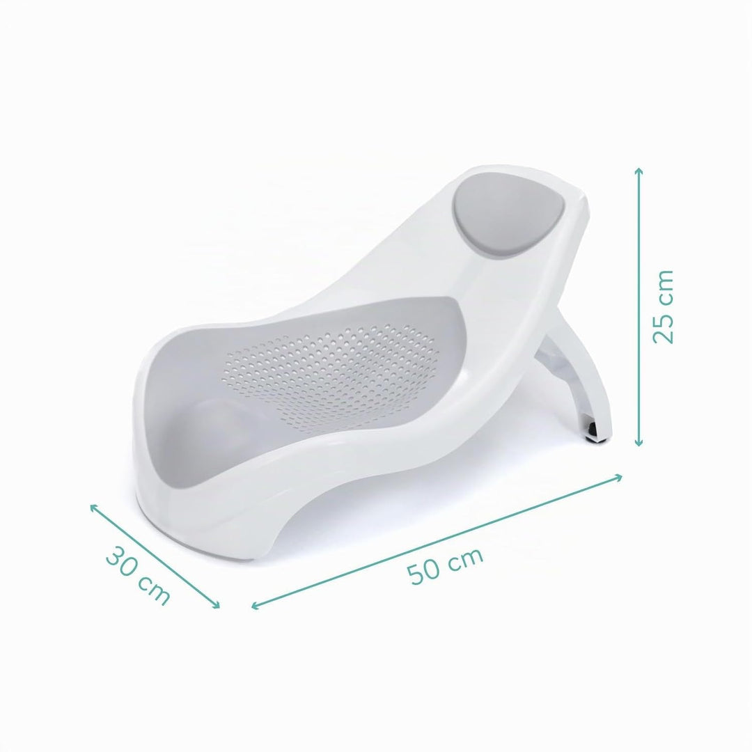 Fillikid Badewannensitz Exklusiv | Ergonomischer Baby-Badesitz mit rutschfesten Saugnäpfen | Sichere