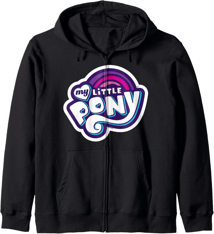 My Little Pony: Friendship Is Magic Classic Retro Logo Kapuzenjacke