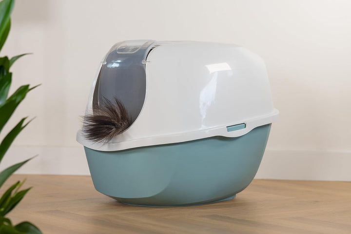 Karlie Katzentoilette Smart Cat L: 52 cm B: 39 cm H: 41 cm Aquarelle Katzentoilette Smart Cat 1, aqu