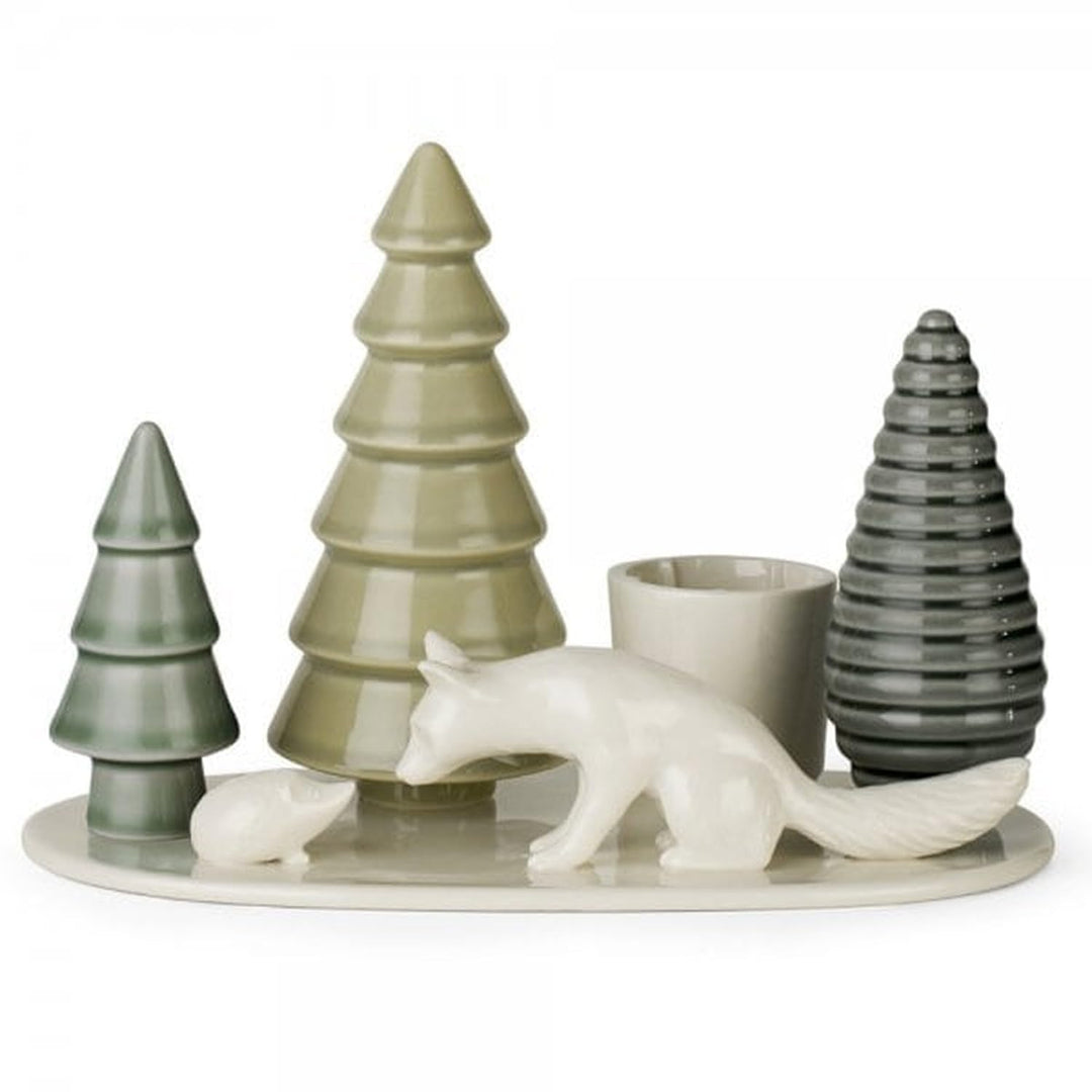 Dottir - Winter Stories Candleholder Rendezvous (91360)
