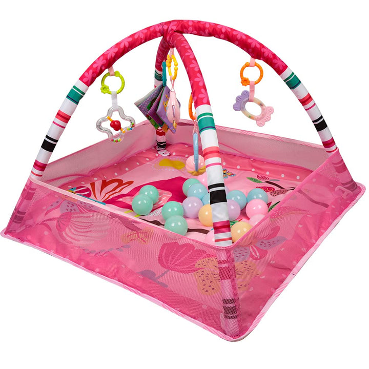 Baby Spielbogen Baby Spieldecke mit Musik & Lichtern ，Pädagogisches Spielzeug für Baby & Kleinkinder