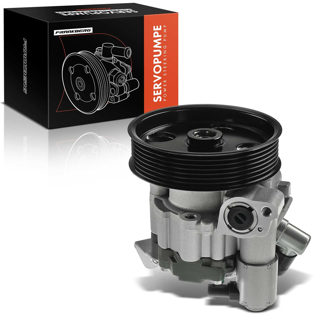 Frankberg Servopumpe Hydraulikpumpe Lenkung Mit Riemenscheibe Kompatibel mit C-Klasse W204 S204 3.0L