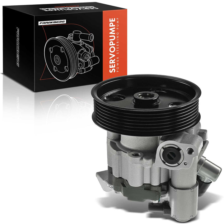 Frankberg Servopumpe Hydraulikpumpe Lenkung Mit Riemenscheibe Kompatibel mit C-Klasse W204 S204 3.0L