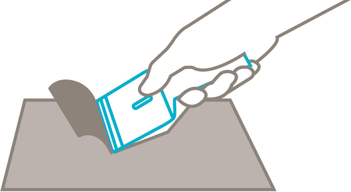 MARTOR Schaber SCRAPEX ARGENTAX mit BÜGELKLINGE 60044 | 1 Stück (Packung mit 5) 165 mm (Packung mit