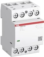 Installationsschütz 4S/0Ö, 24 V AC/DC ABB ESB63-40N-01