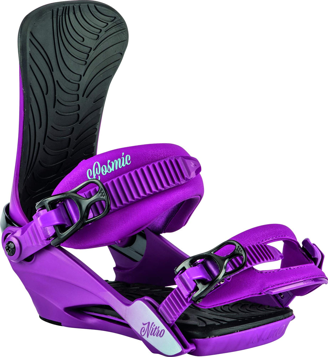 Nitro Snowboards Damen Cosmic '20 All Moutnain Freestyle günstig Bindung Snowboardbindung, Ultra Vio
