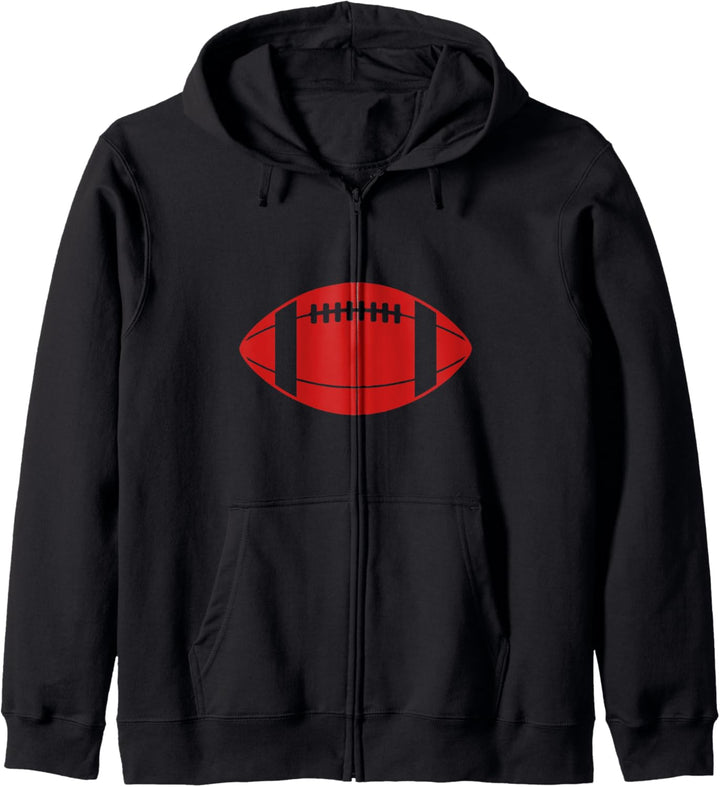 American Football Spieler Geschenk - Footballer Kapuzenjacke
