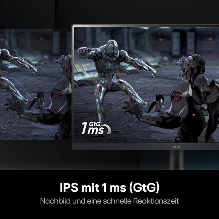 LG Gaming Monitor 24GN60R-B 23.8 ". IPS. FHD. 1920 x 1080. 16:9. 1 ms. 300 cd/m². Black. 144 Hz. HDM