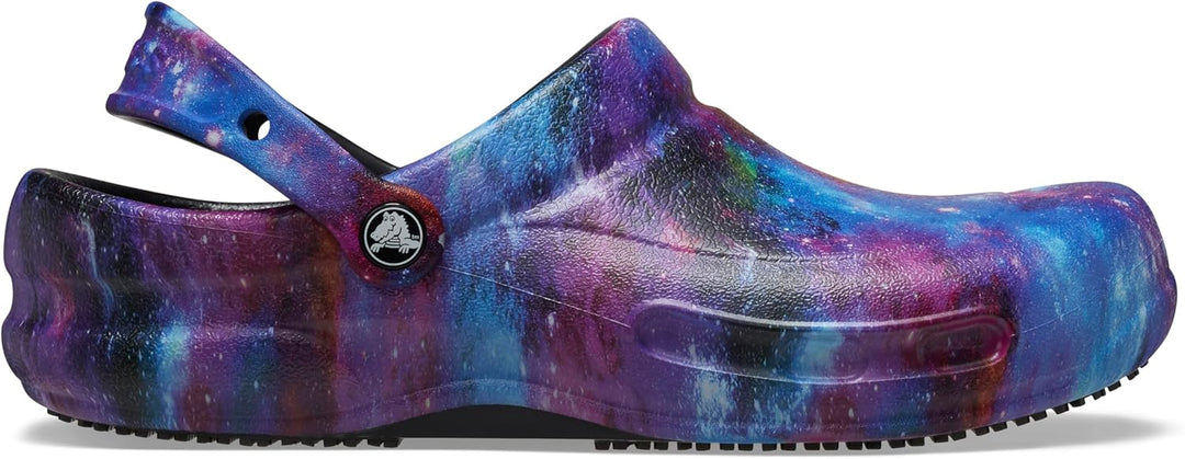 Crocs Unisex Bistro Graphic Clogs 37.5 EU Schwarz, 37.5 EU Schwarz