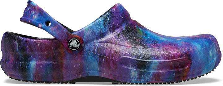 Crocs Unisex Bistro Graphic Clogs 37.5 EU Schwarz, 37.5 EU Schwarz