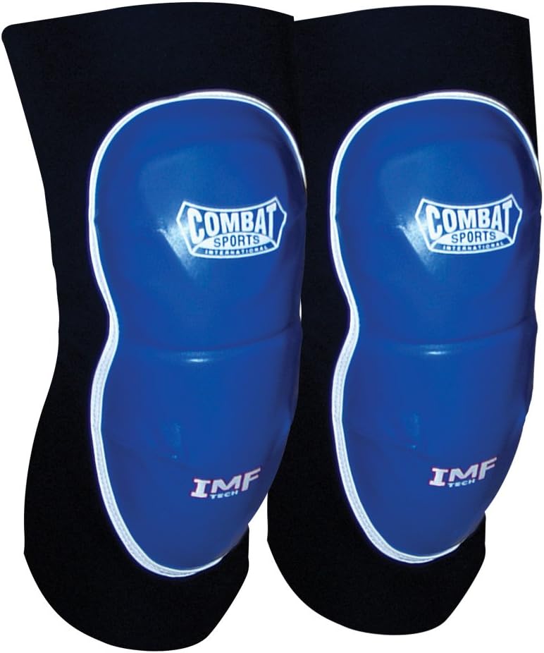Combat Sports MMA Advanced Imf Tech Striking Ellenbogenschützer, Blau / Schwarz, Grösse L