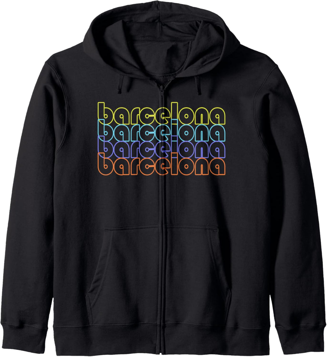 Barcelona Spanien Spain Katalonien Europa Reiseziel Souvenir Kapuzenjacke