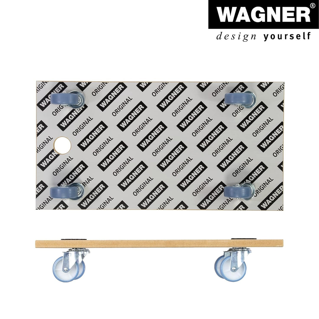 Wagner Transporthilfe MM 1318 I 57,5 x 30 x 10 cm - Tragkraft 200 kg - Spezialbeschichtung I für Sen