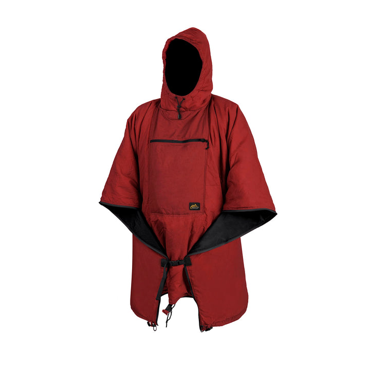 Helikon-Tex Swagman Roll Poncho Outdoor Survival Bushcraft Jagd Crimson Sky