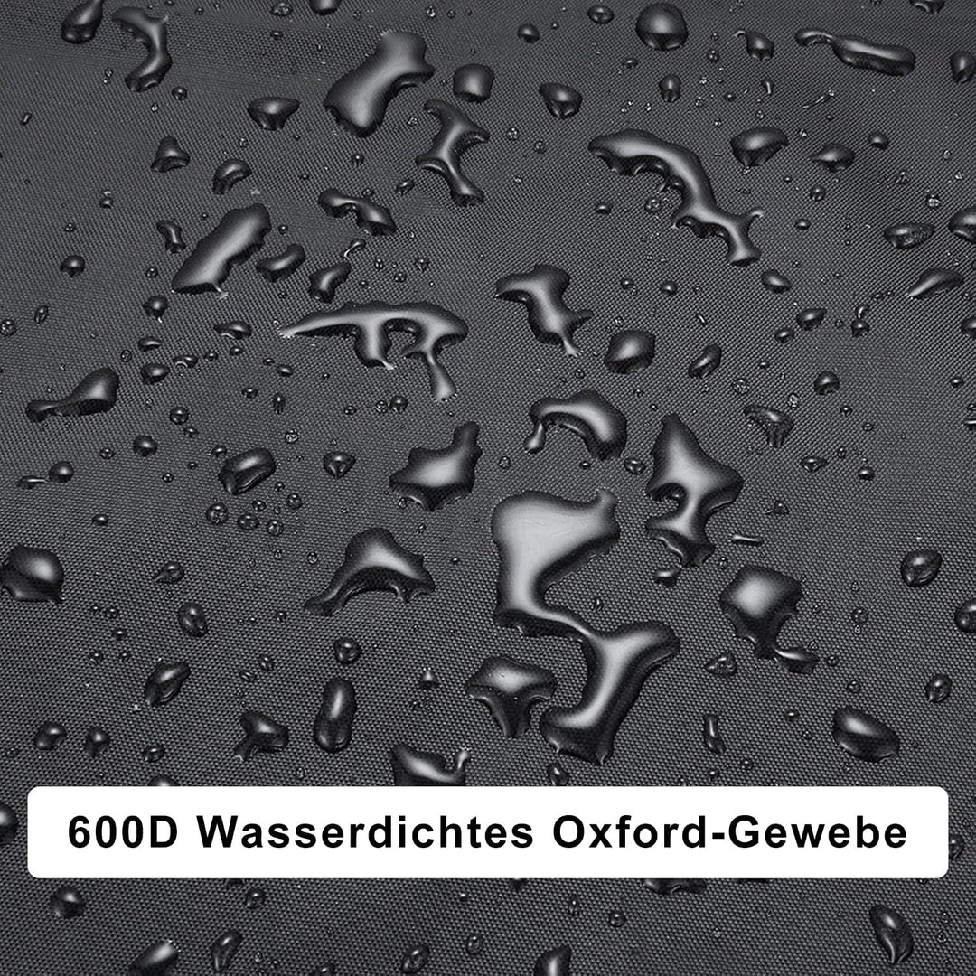 OKPOW Schutzhülle für 3m Grosse Sonnenschirm: 600D Wasserdicht Abdeckung Sonnenschirm mit Zip - Anti