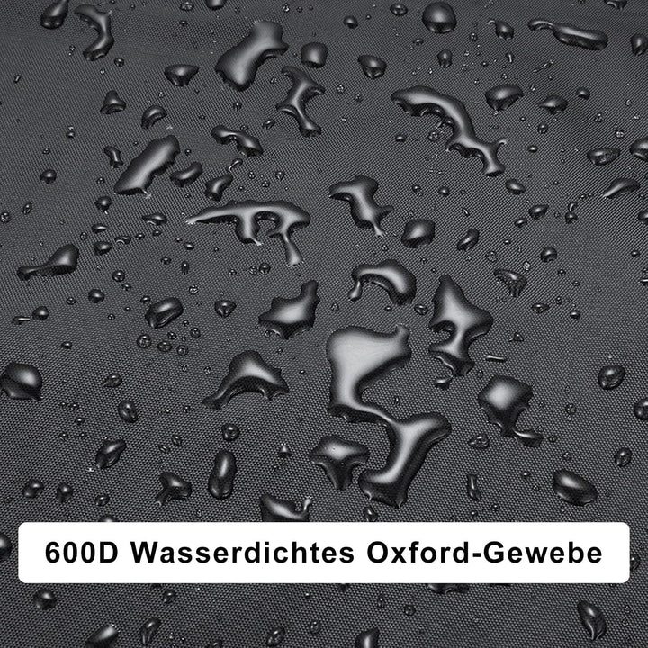 OKPOW Schutzhülle für 3m Grosse Sonnenschirm: 600D Wasserdicht Abdeckung Sonnenschirm mit Zip - Anti