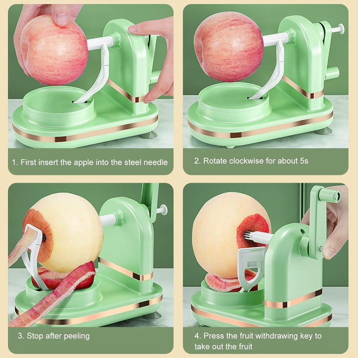 Apfelschäler, Obstschäler, exquisiter Körper, effektiv, vielseitig, einfach zu bedienen
