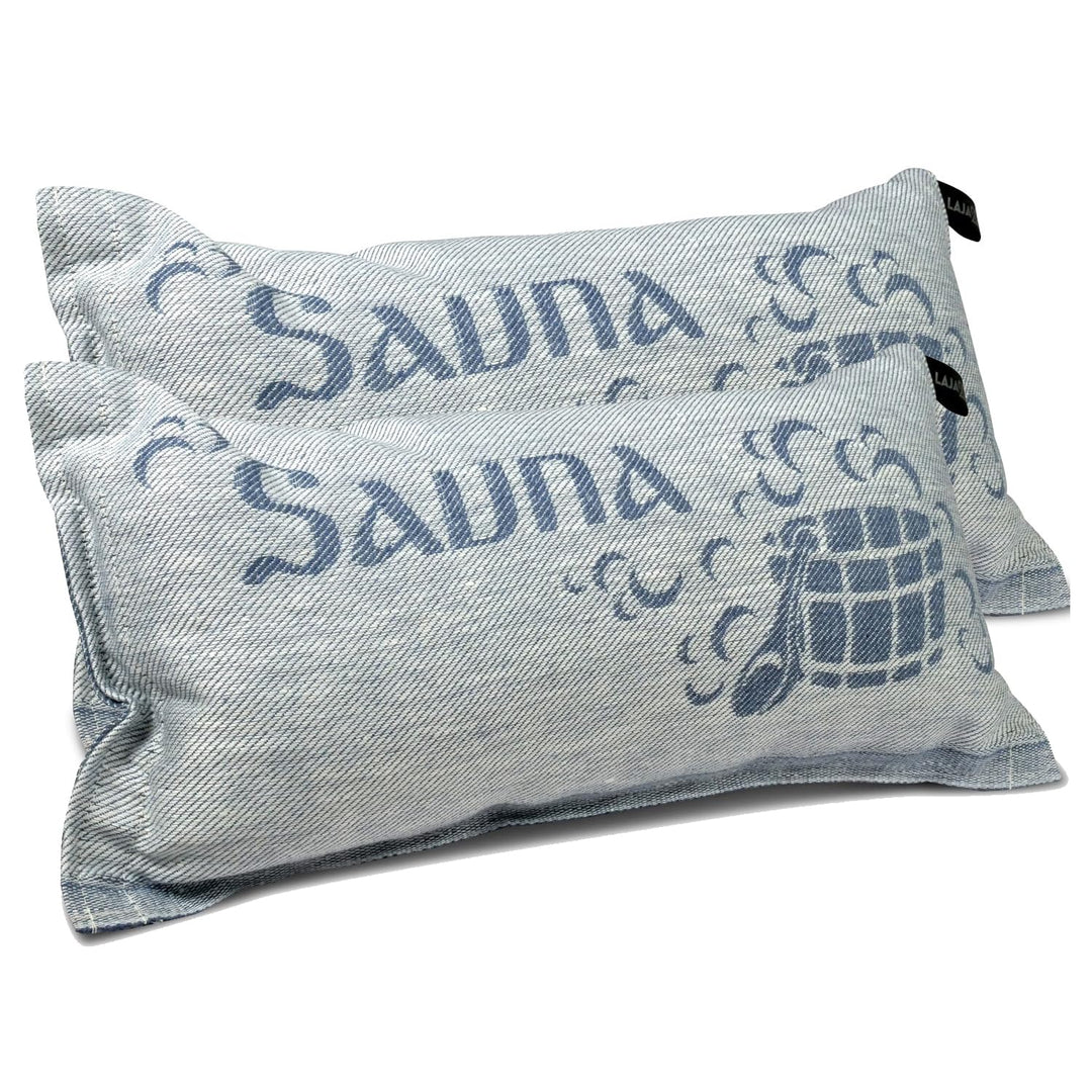 POOL Total Jokipiin Premium Saunakissen 40 x 22 cm | 100% Made in Finland | ReisekissenLeine