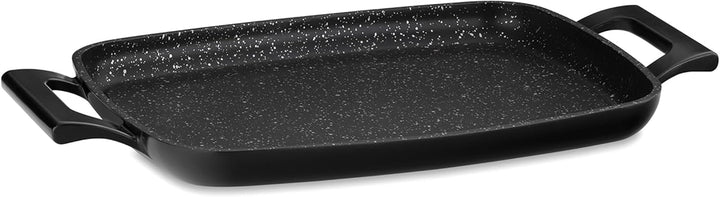 kela 12220 Grillplatte für den Herd, Antihaftbeschichtung, Aluminium, Induktionsgeeignet, 29 x 23 x