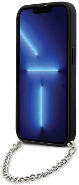 Karl Lagerfeld KLHCP14XSACKLHPG Hülle für iPhone 14 Pro Max 6.7" Silber hardcase Saffiano Monogram C