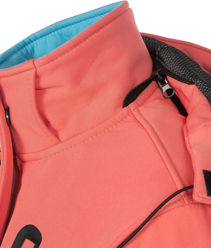 Rock Creek Damen Softshell Jacke Mantel D-491 XS Coral, XS Coral