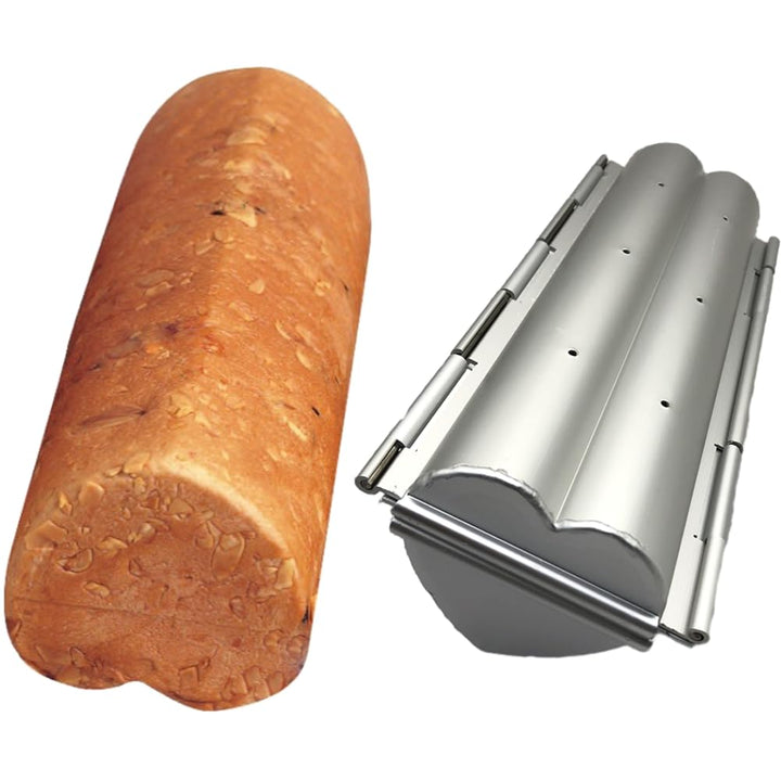 Sanfly Offene Und Geschlossene Ofenform, Herzform, Brotform, Tragbare Metall-sandwichform, Antihaft-