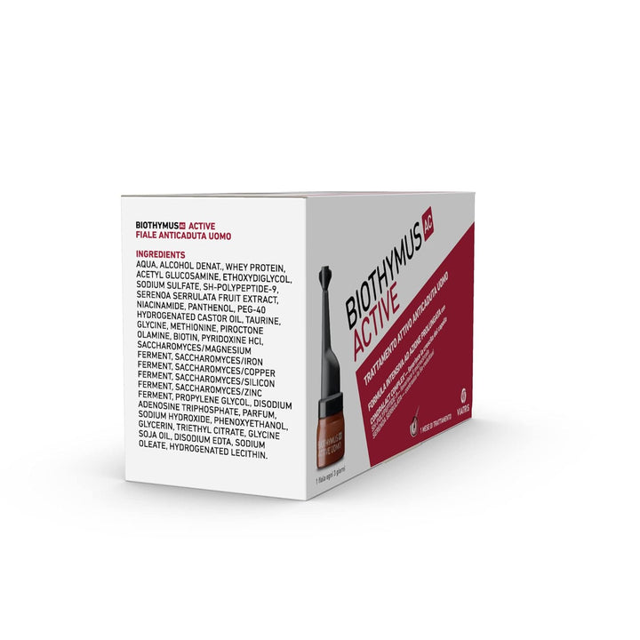 Biothymus Ac Active Aktive Anti-Fall-Behandlung für Herren, intensive Formel mit verlängerter Wirkun