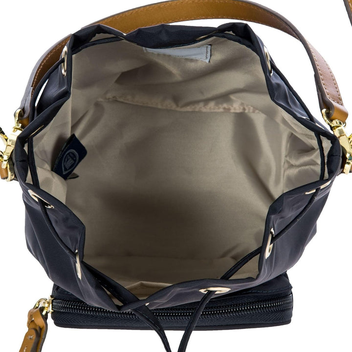 Bric's - Eimerförmige Tasche Aus Recyceltem Nylon Ocean Blue, Ocean Blue
