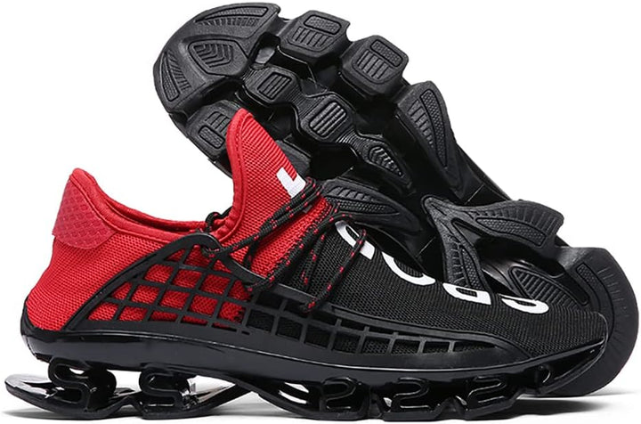 FUSHITON Sportschuhe Herren Laufschuhe Damen Turnschuhe Freizeitschuhe Atmungsaktiv Sneakers Mode St