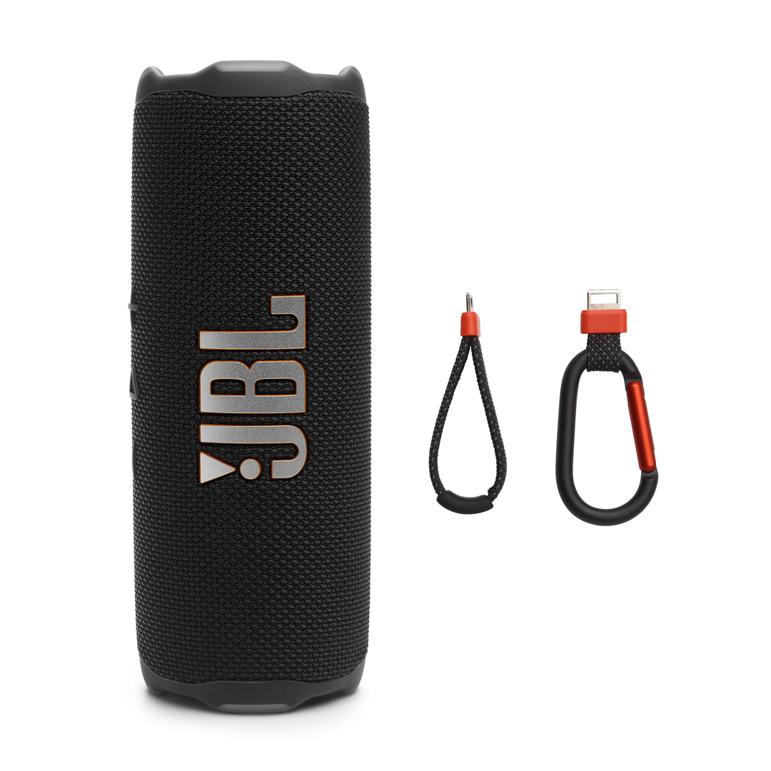 JBL Flip 7 - Tragbarer, wasserdichter und sturzsicherer Lautsprecher - Schwarz Flip 7 Schwarz, Flip