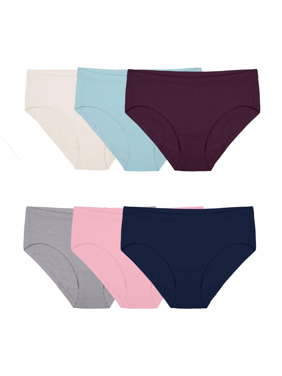 Fruit of the Loom Damen Underwear Panties (Regular & Plus Size) Unterwäsche im Bikini-Stil (6er Pack
