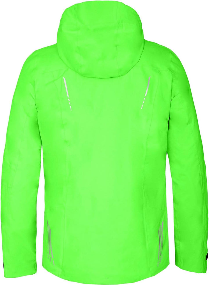 Bergson SKIEN THERMO | Herren Regenjacke, leicht wattiert, recycelt, 20000 mm Wassersäule - recycelt